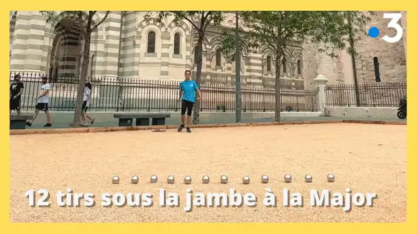 Pétanque. Le défi de Tanguy : 12 tirs sous la jambe à la Major