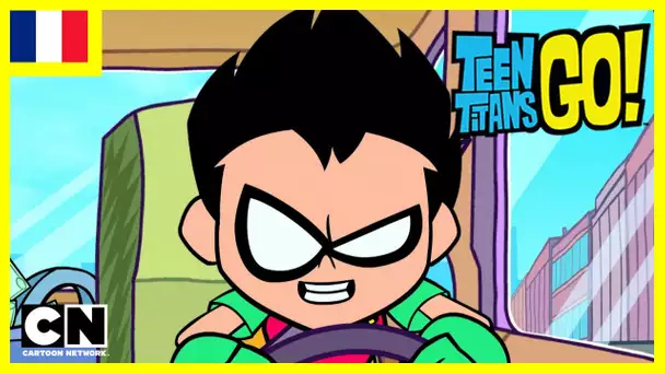 Maitre Chauffeur 🚗 | Teen Titans Go ! #robin