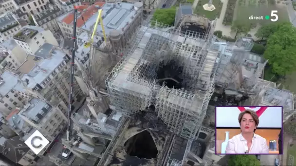 Notre-Dame : le chantier du siècle ! - C à Vous - 18/04/2019