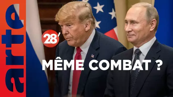 Trump et Poutine, même combat ? - 28 Minutes - ARTE