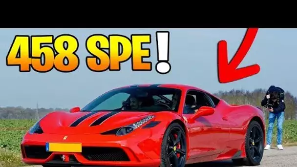 UN TOUR EN FERRARI 458 SPECIALE !