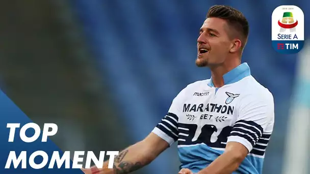 Fierce Milinkovic-Savic Strike Earns a Point | Lazio 1-1 Torino | Top Moment | Serie A