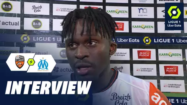 Interview de fin de match : FC LORIENT - OLYMPIQUE DE MARSEILLE (2-4)  / 2023/2024