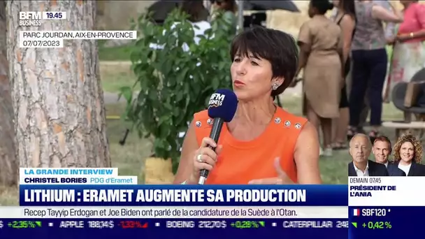 Christel Bories (Eramet) : production de lithium, question géopolitique ?