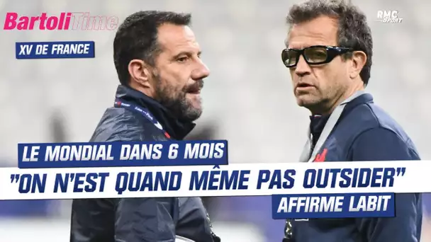 XV de France : "Le Mondial ? On n'est quand même pas outsider" affirme Labit, adjoint de Galthié