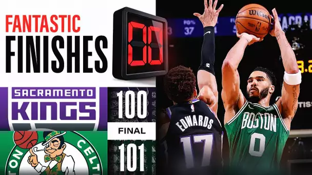 Final 5:49 CRAZY ENDING Kings vs Celtics 👀 | April 5, 2024