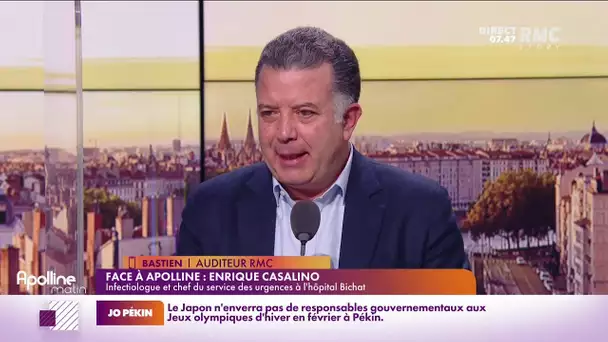 Pour le Pr Enrique Casalino, le vaccin ne suffit pas et conseille de se faire tester régulièrement