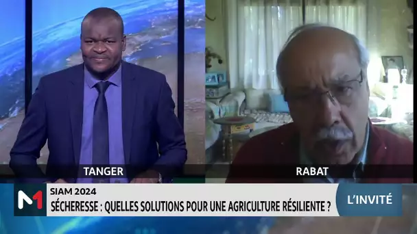 SIAM 2024: quelles solutions pour une agriculture résiliente? Le point avec Larbi Zagdouni