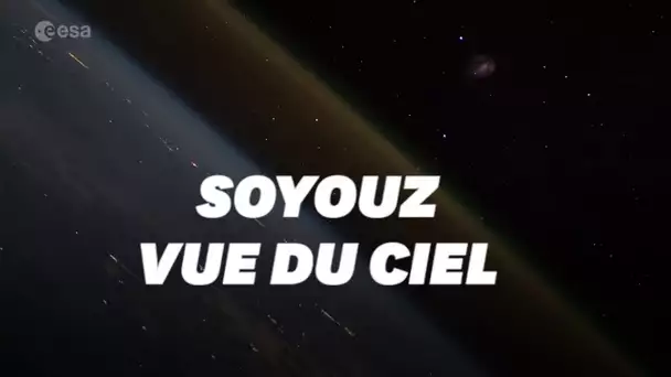 Le lancement impressionnant d'une fusée Soyouz vu depuis l'ISS