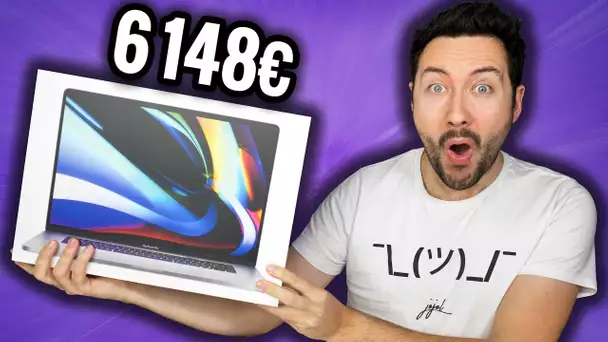 J'ai acheté le MacBook Pro 16" à 6148€ ! (le plus Gros)