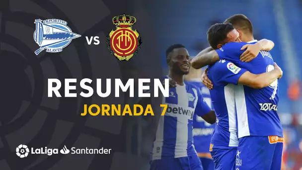 Resumen de Deportivo Alavés vs RCD Mallorca (2-0)