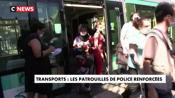 Transports en commun : les patrouilles de police renforcées