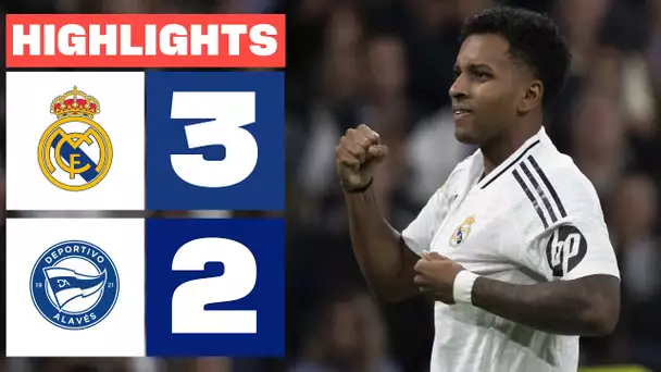 REAL MADRID 3 - 2 DEPORTIVO ALAVÉS | RESUMEN LALIGA EA SPORTS