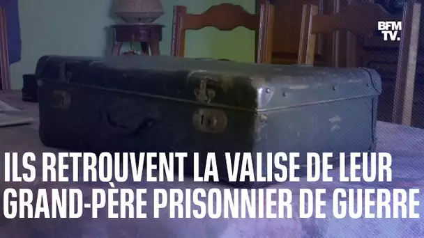 Un couple d'Italiens retrouve la famille du propriétaire d'une valise, prisonnier de guerre