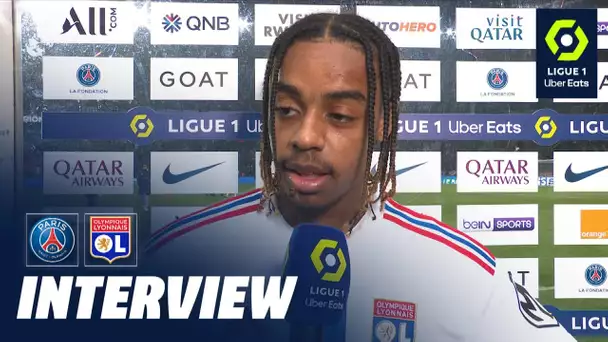 Interview de fin de match : PARIS SAINT-GERMAIN - OLYMPIQUE LYONNAIS (0-1)  / 2022/2023