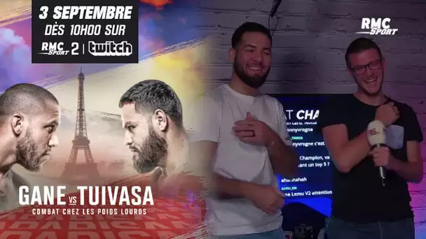 Twitch RMC Sport : À J-5 de l'UFC Paris, Imavov se confie en longueur (avec démonstration technique)