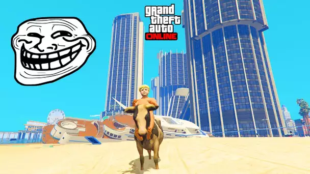 ON ME TROLL AVEC DES MODS -  GTA 5 ONLINE