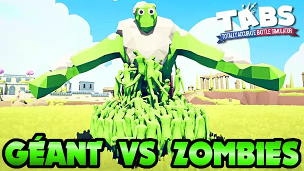 GÉANT VS ZOMBIES ! | TOTALLY ACCURATE BATTLE SIMULATOR FR