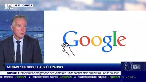 Frédéric Simmotel (BFM Business) : Menace sur Google aux Etats-Unis