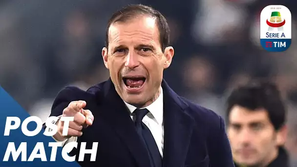 Juventus 2-1 Sampdoria | Allegri's Post-Match Press Conference | Serie A