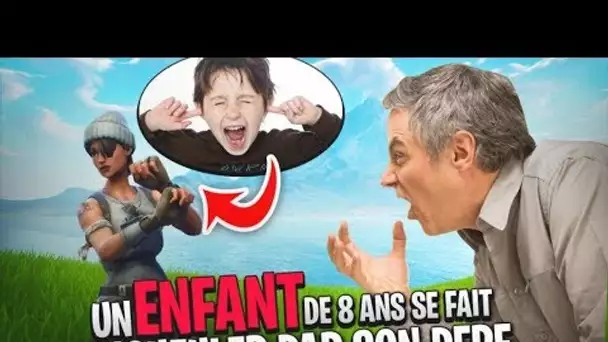 UN ENFANT DE 8 ANS COMPLETEMENT FOU SE FAIT ENGUEULER PAR SON PERE