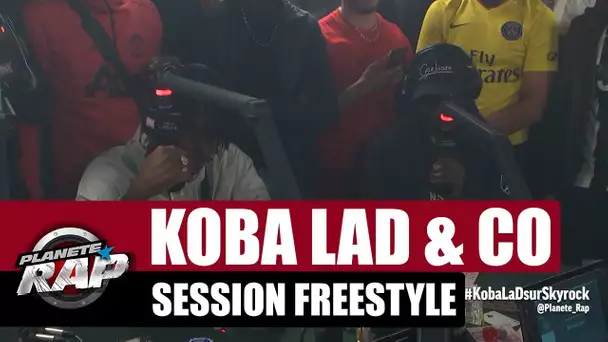 Koba LaD - Session Freestyle (La Droite, 50K, Zelo, BRS, Sonzy, BigJo, Doze, Mess) #PlanèteRap
