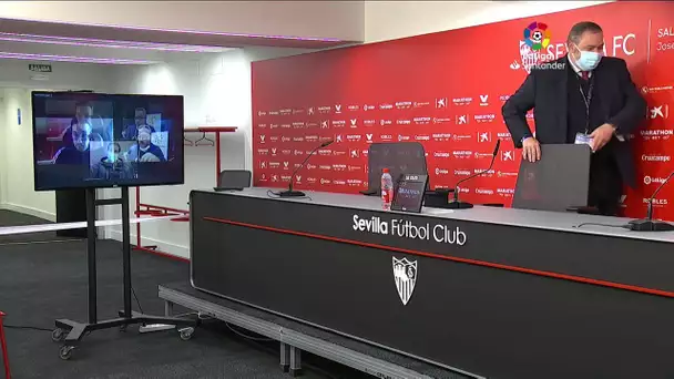 Rueda de prensa Sevilla Fc vs Real Sociedad.