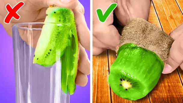 Comment éplucher et couper facilement les fruits et les légumes