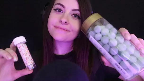 ASMR ⚪️ CANDY / BONBONS triggers ! 🍭🍬 chûte de bonbons 😛