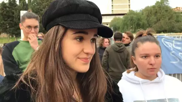 En direct du lycée Laeticia d'Ajaccio - Réforme du baccalauréat.