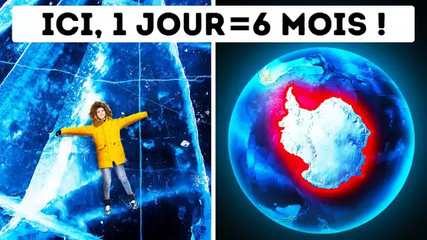 Un jour ici dure six mois + d'autres endroits UNIQUES