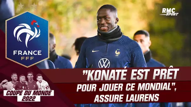 Equipe de France : Laurens "convaincu" que Konaté est prêt pour disputer la Coupe du monde