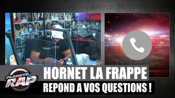 Hornet La Frappe entouré de HAINEUX ? Il répond à VOS questions ! #PlanèteRap