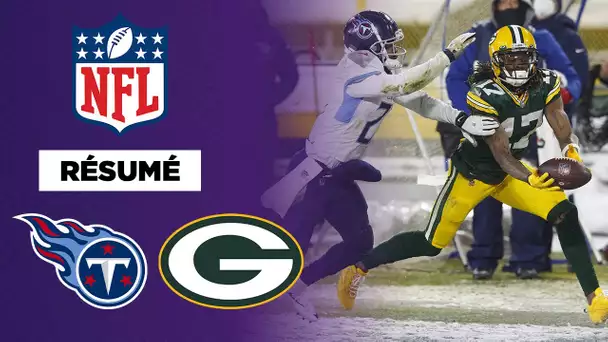 Résumé - NFL : Rodgers et les Packers inarrêtables face aux Titans !