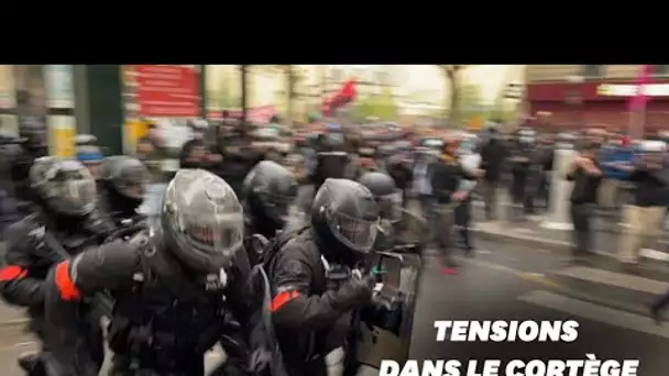 1er mai : les images des débordements dans la manifestation à Paris
