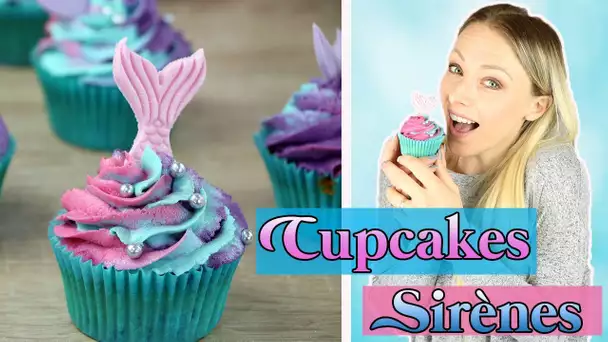 ♡• RECETTE CUPCAKES SIRÈNES •♡