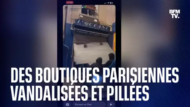 Trois jours après la mort de Nahel, Paris a été le théâtre de vandalismes et de pillages