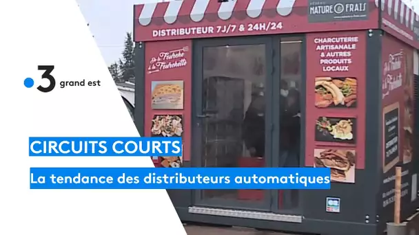 Les distributeurs alimentaires fleurissent en Alsace