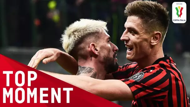 Piątek provides reminder of his class! | Milan 3-0 Spal | Top Moment | Coppa Italia