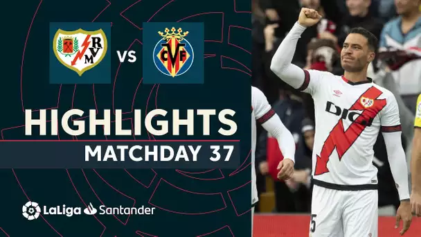 Resumen de Rayo Vallecano vs Villarreal CF (2-1)