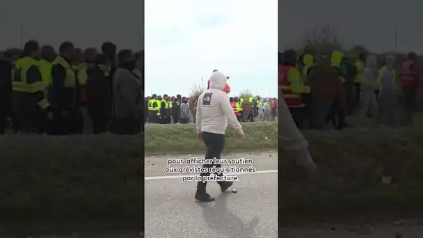 Forte tension entre forces de l’ordre et manifestants #pourtoi #reformedesretraites #manifestation