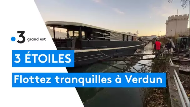 Une péniche hôtel 3 étoiles flottera bientôt à Verdun