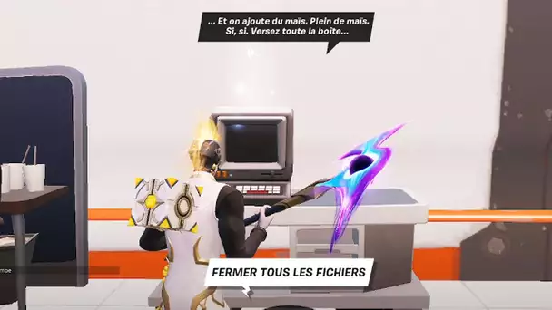 FOUILLER UN ORDINATEUR POUR TROUVER DES PREUVES DE SABOTAGE ! (FORTNITE QUETES SEMAINE 1)