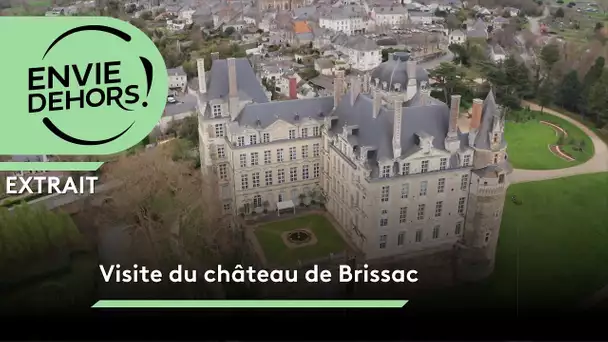 Visite du plus haut château de la Loire à Brissac {extrait]