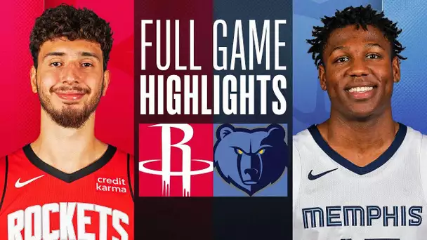 ROCKETS at GRIZZLIES | FULL GAME HIGHLIGHTS | February 14, 2024