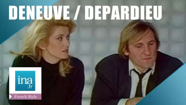 Gérard Depardieu & Catherine Deneuve“Funny place to meet” | INA Archive