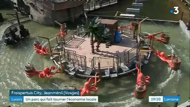 Présentation de la toute nouvelle attraction du parc de Fraispertuis City