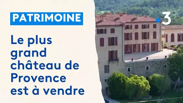 Var : le plus grand château de Provence est à vendre