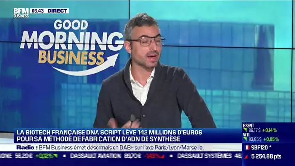 Thomas Ybert (ADN Script) : La biotech française DNA Script lève 142 millions d'euros