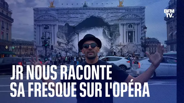 Paris: la fresque de l'Opéra Garnier expliquée par l'artiste JR